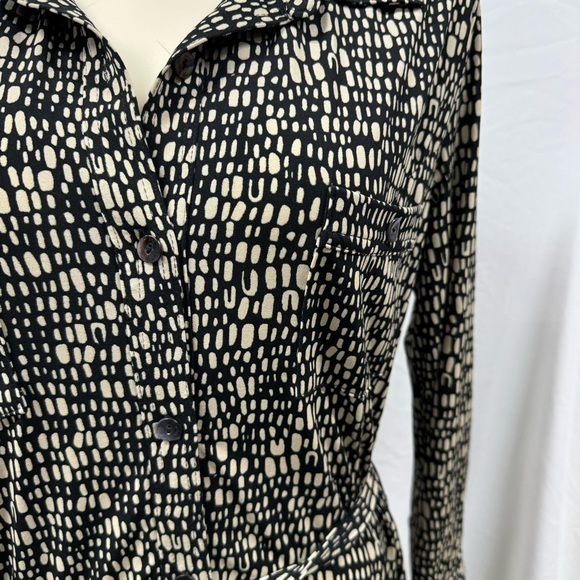 Chico’s Midi Button Up Dress Size 2 - Picture 6 of 7